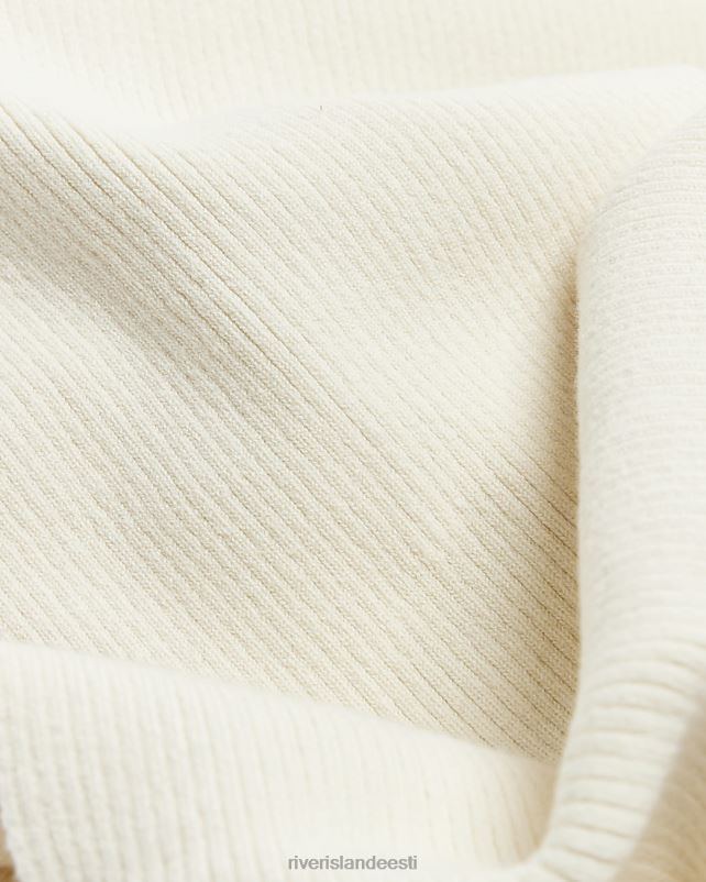 tarvikud ekru mehed River Island kootud sall 44TLL5561