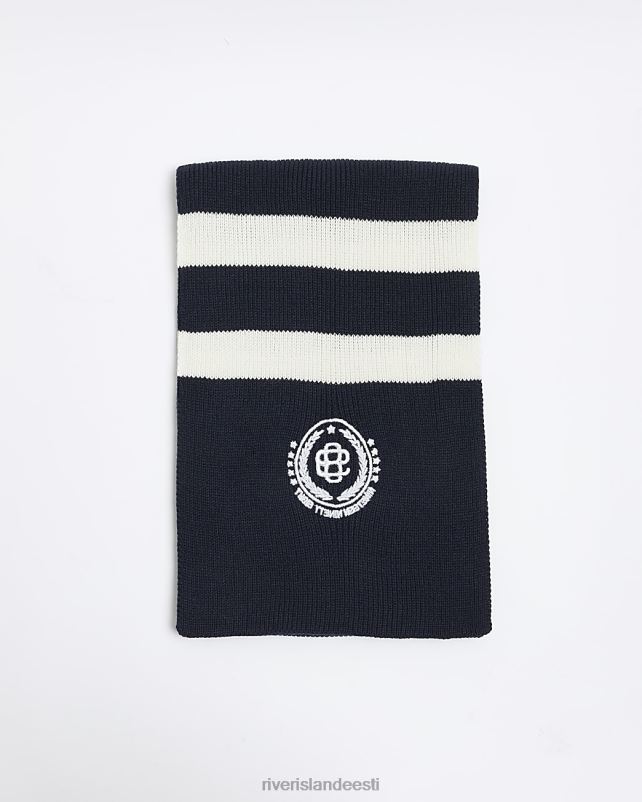 tarvikud merevägi mehed River Island triibuga tikitud sall 44TLL5623