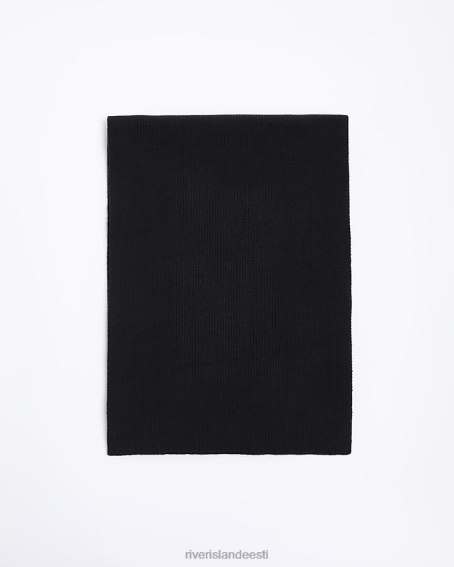 tarvikud must mehed River Island kootud sall 44TLL5670