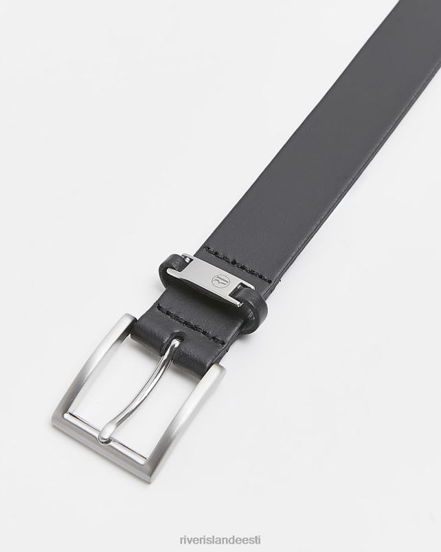 tarvikud must mehed River Island nahast ri vöö 44TLL3103