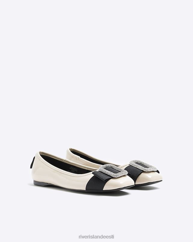 jalatsid beež naised River Island kaunistatud balletikingad 44TLL1132