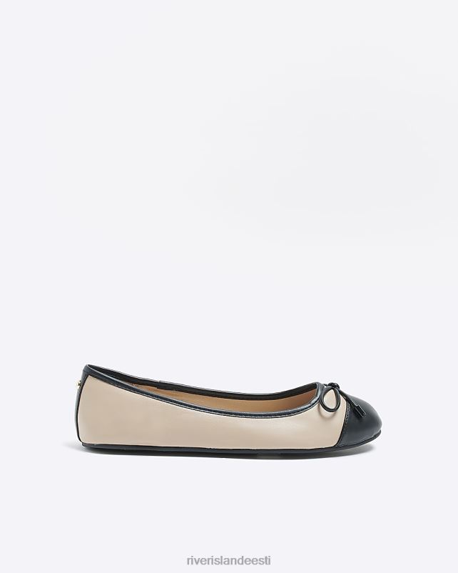 jalatsid beež naised River Island vibu balleti kingad 44TLL1009