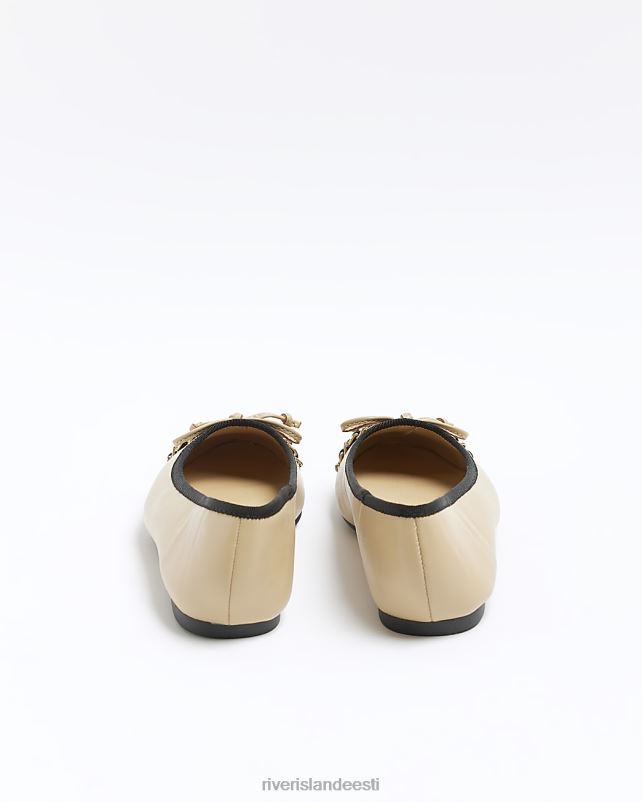 jalatsid beež naised River Island vibu balleti kingad 44TLL1016