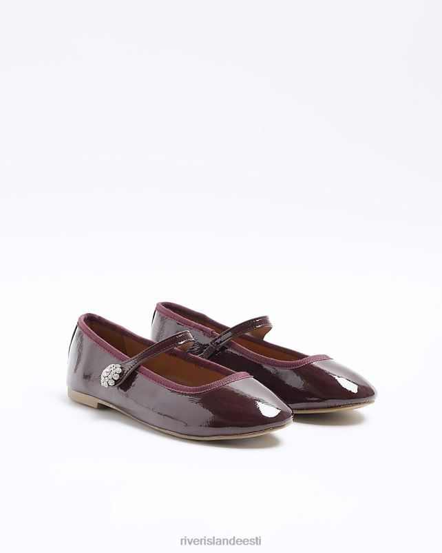 jalatsid lilla naised River Island diamante rihmaga balletikingad 44TLL139