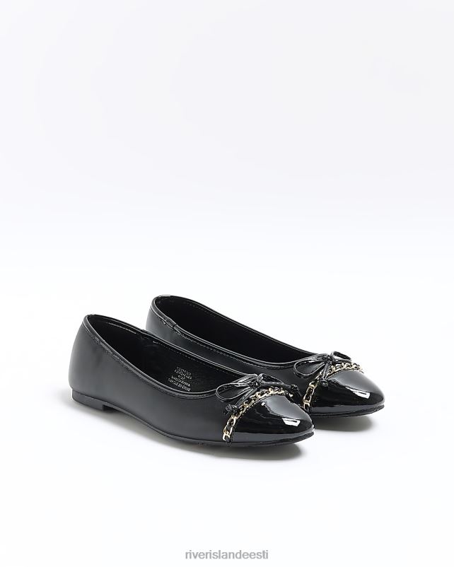 jalatsid must naised River Island laiad vibuga balletikingad 44TLL3784