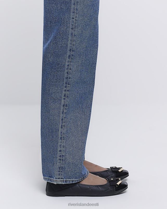jalatsid must naised River Island tepitud vibuballetikingad 44TLL1714