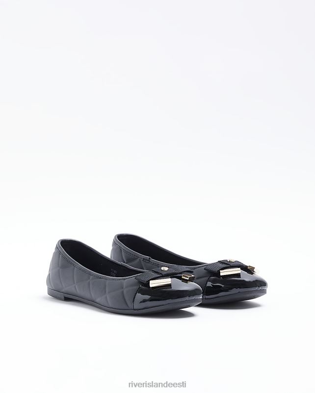 jalatsid must naised River Island tepitud vibuballetikingad 44TLL1714