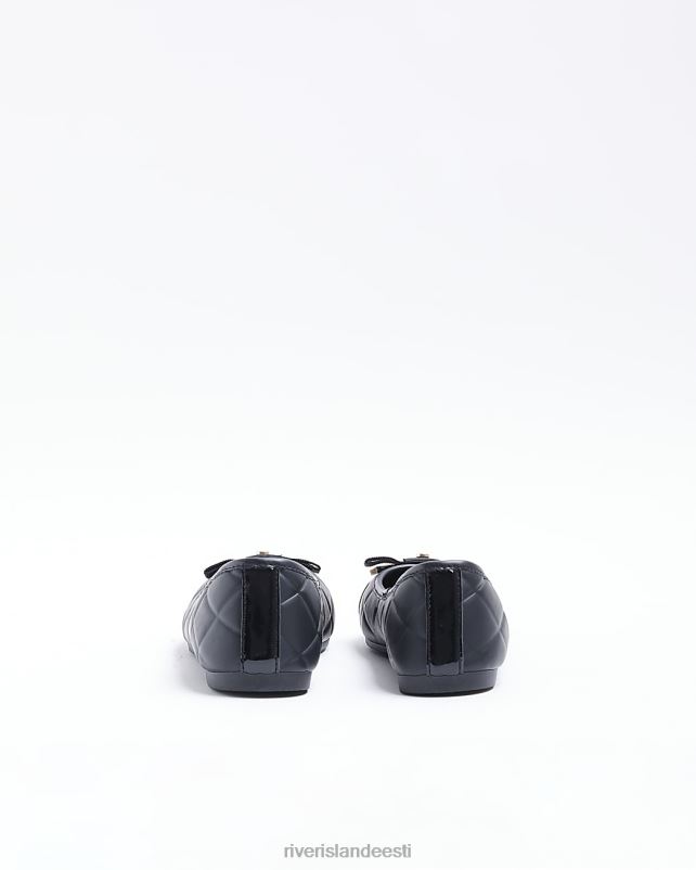 jalatsid must naised River Island tepitud vibuballetikingad 44TLL1714