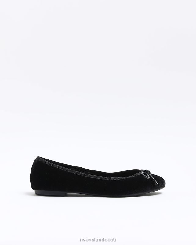 jalatsid must naised River Island vibu balleti kingad 44TLL1008