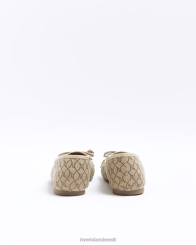 jalatsid pruun naised River Island laiad vibuga balletikingad 44TLL4181