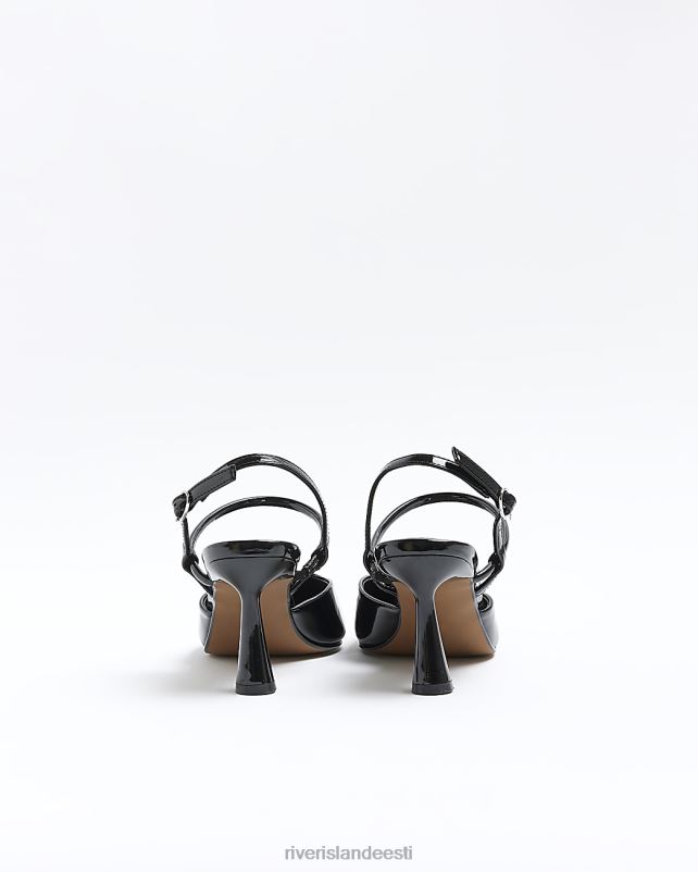 jalatsid must naised River Island slingback kontsaga kohtujalatsid 44TLL252