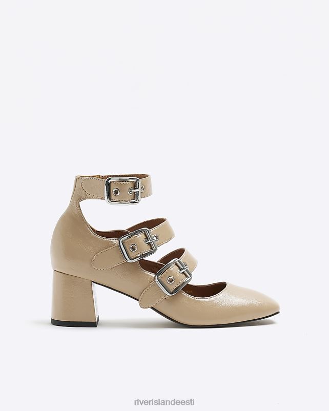 jalatsid beež naised River Island pandlaga kontsaga kingad 44TLL209