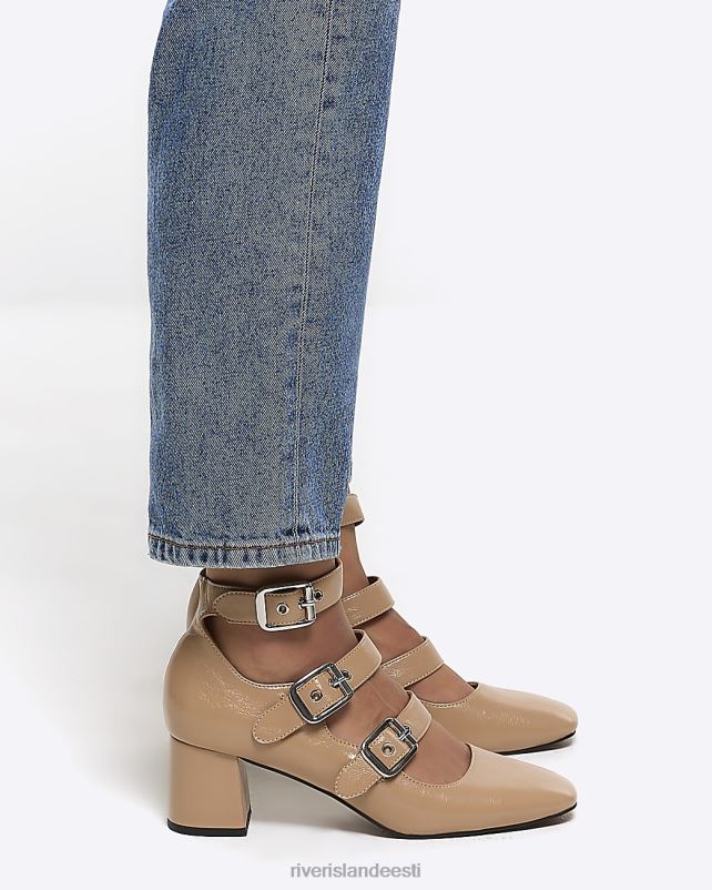 jalatsid beež naised River Island pandlaga kontsaga kingad 44TLL209