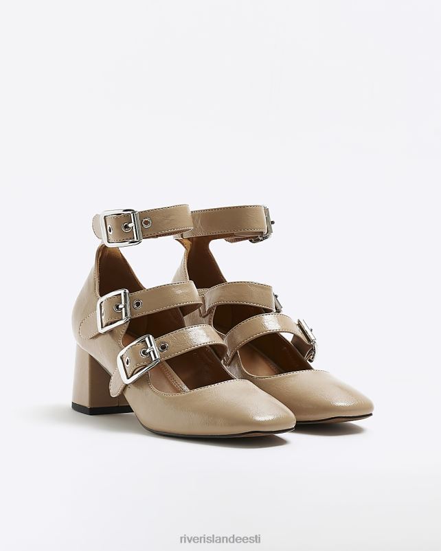 jalatsid beež naised River Island pandlaga kontsaga kingad 44TLL209