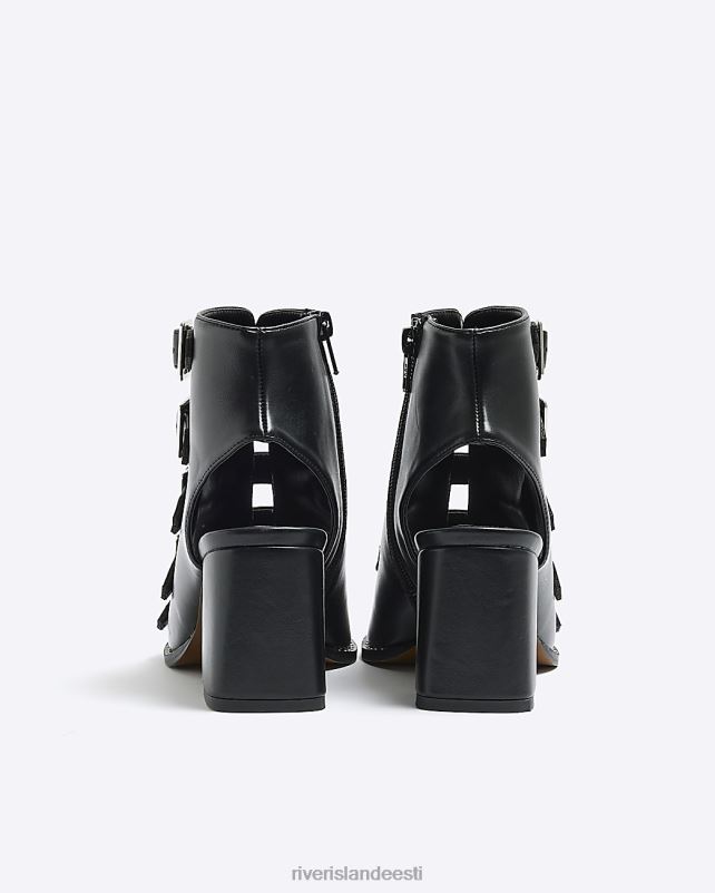 jalatsid must naised River Island pandlaga kontsaga kingad 44TLL4155