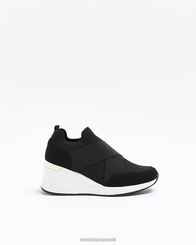 jalatsid must naised River Island kootud kiilkingad 44TLL1120