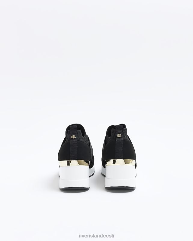 jalatsid must naised River Island kootud kiilkingad 44TLL1120