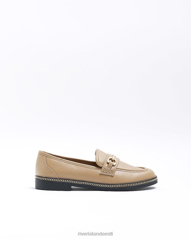 jalatsid beež naised River Island keti detaili loafers 44TLL1475