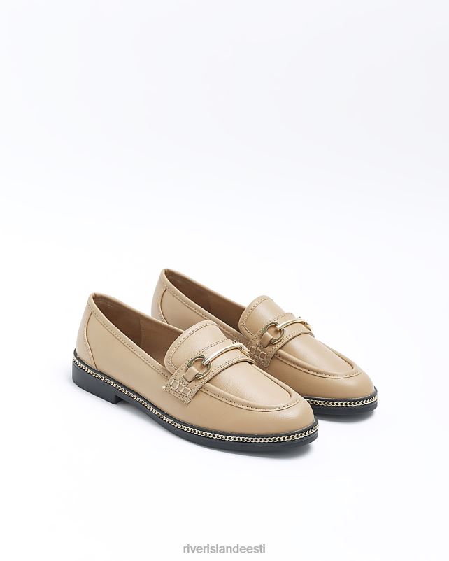 jalatsid beež naised River Island keti detaili loafers 44TLL1475