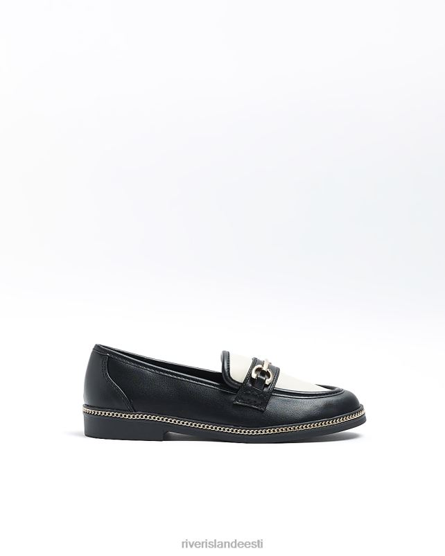 jalatsid must naised River Island keti detaili loafers 44TLL1474