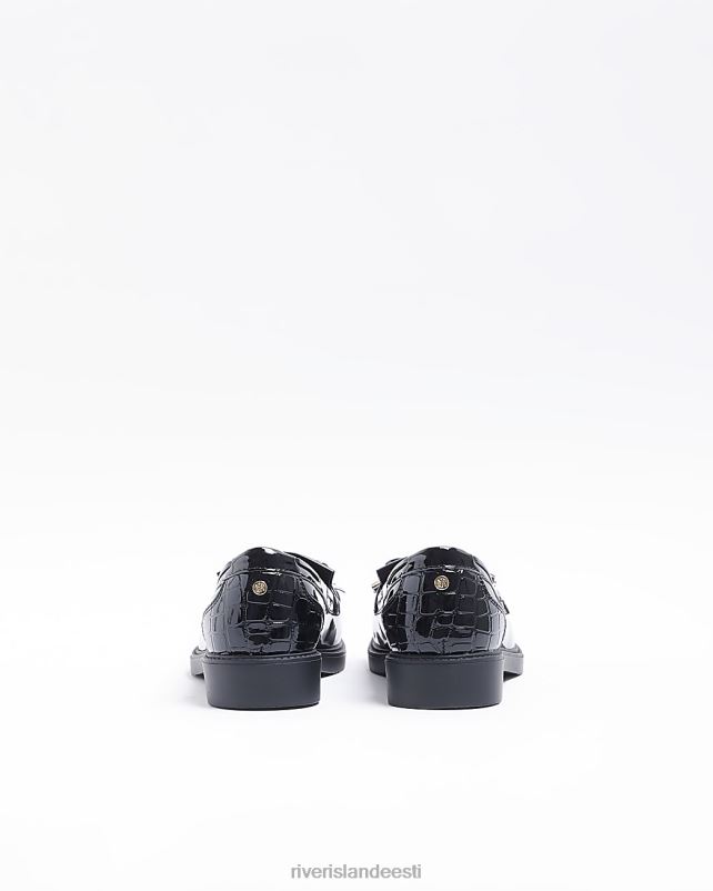 jalatsid must naised River Island patenteeritud pätid 44TLL4899