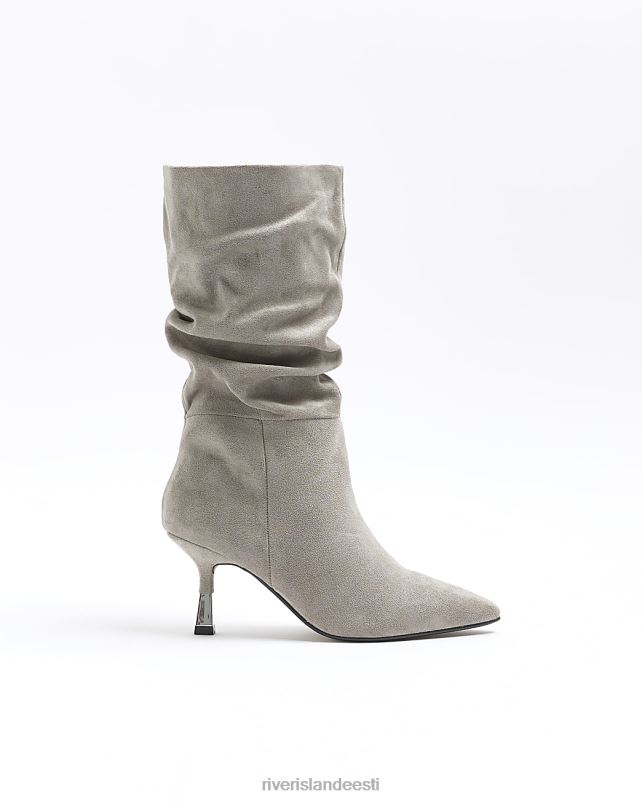 jalatsid hall naised River Island suedette slouch kontsaga saapad 44TLL188