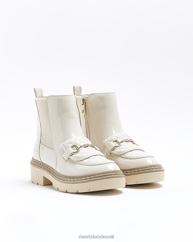 jalatsid kreem naised River Island keti detaili saapad 44TLL1094