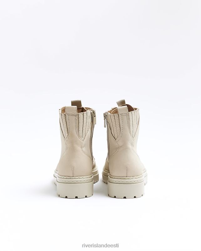 jalatsid kreem naised River Island nahast nöörsaapad 44TLL4239