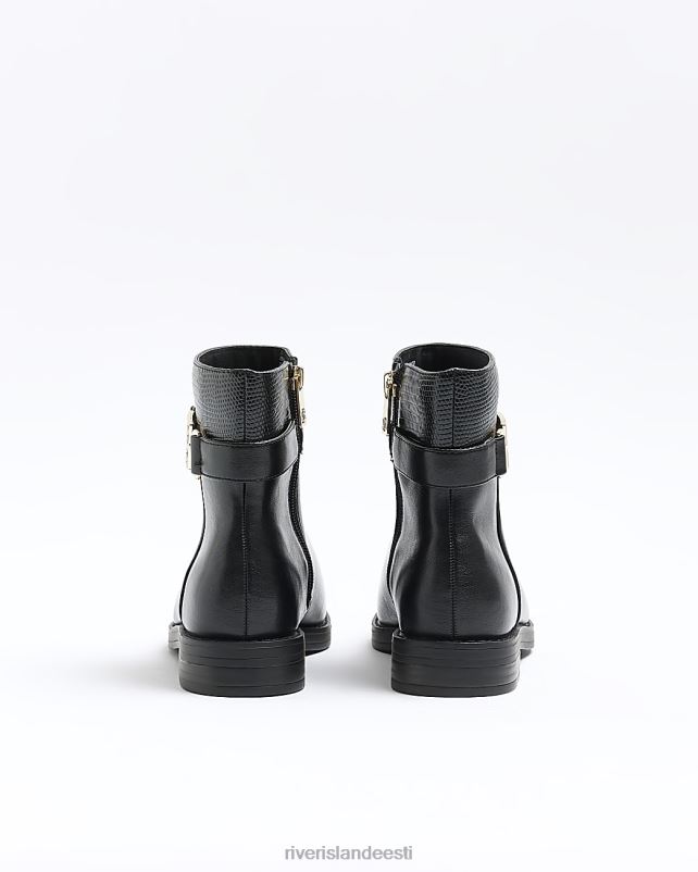 jalatsid must naised River Island ratsutamine poolsaapad 44TLL905