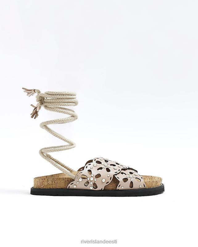 jalatsid roosa naised River Island seo lamedad sandaalid 44TLL4663