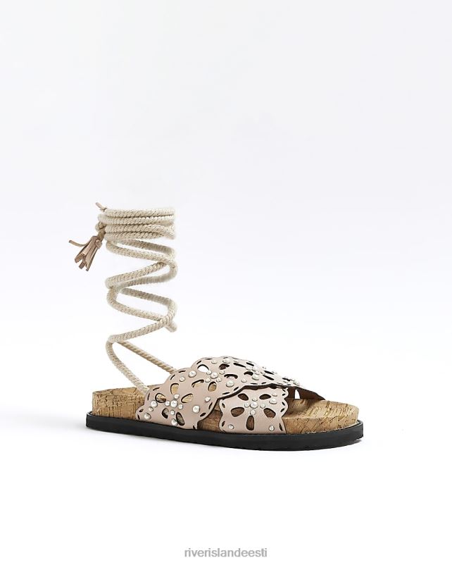 jalatsid roosa naised River Island seo lamedad sandaalid 44TLL4663