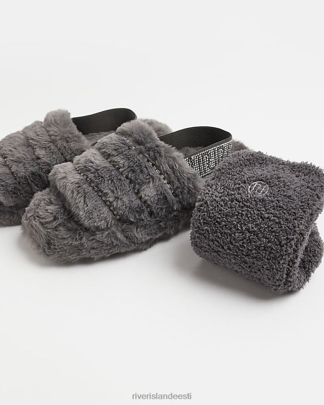 jalatsid hall naised River Island kunstkarusnahast susside komplekt 44TLL4046