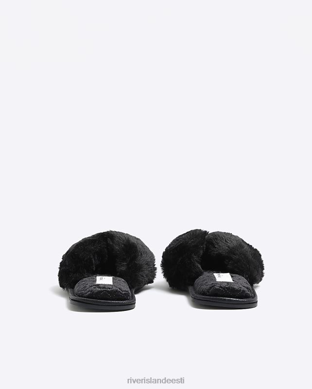 jalatsid must naised River Island kunstkarusnahast sussid 44TLL341