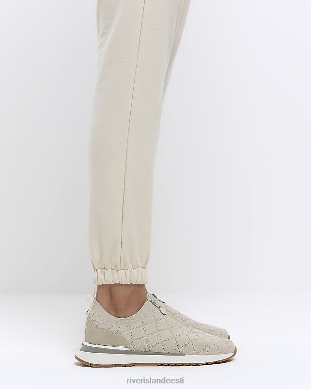 jalatsid beež naised River Island kootud lukuga jalatsid 44TLL1189