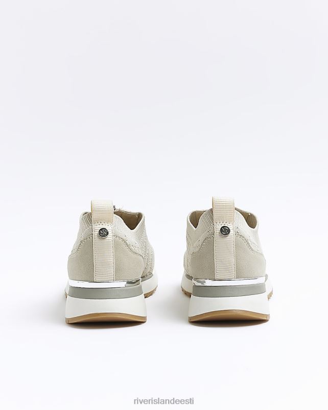 jalatsid beež naised River Island kootud lukuga jalatsid 44TLL1189