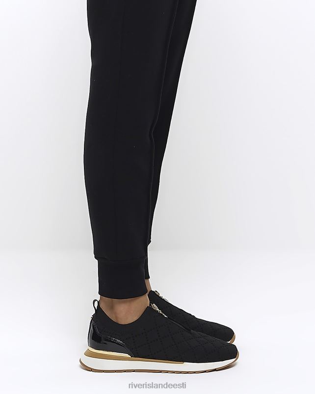 jalatsid must naised River Island tepitud lukuga jalatsid 44TLL1188