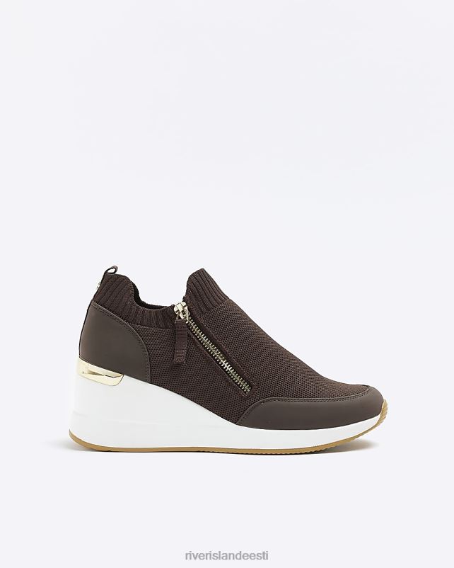 jalatsid pruun naised River Island libisema kiilu trenažöörid 44TLL347