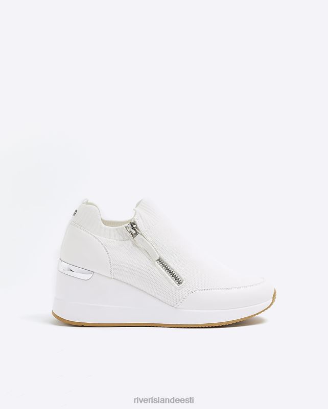 jalatsid valge naised River Island libisema kiilu trenažöörid 44TLL349