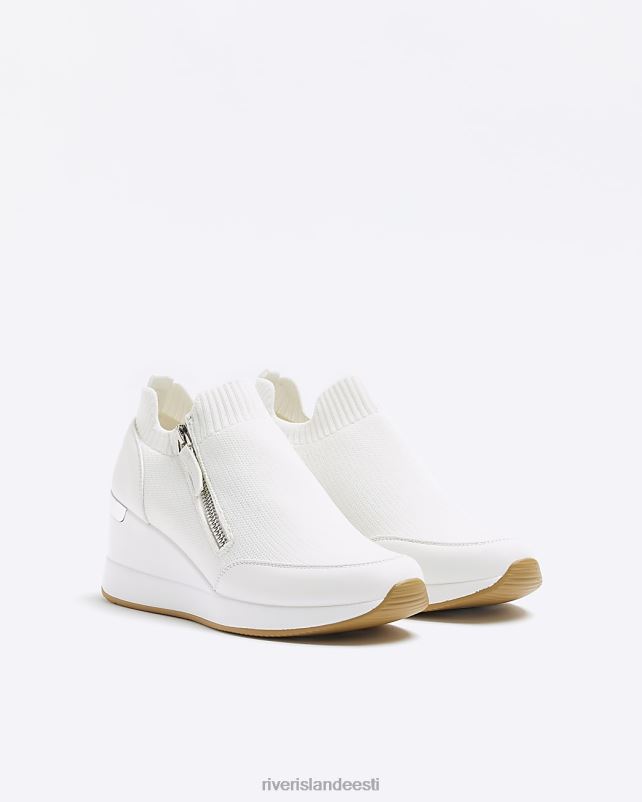 jalatsid valge naised River Island libisema kiilu trenažöörid 44TLL349