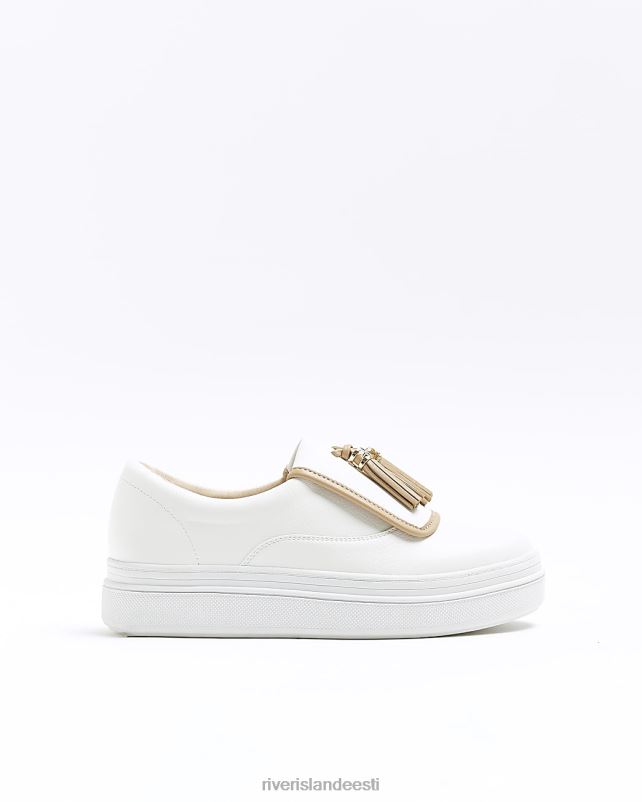 jalatsid valge naised River Island tups kunstnahast jalatsid 44TLL1517