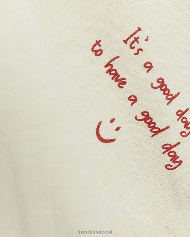 kehakate beež naised River Island graafiline dressipluus 44TLL3738