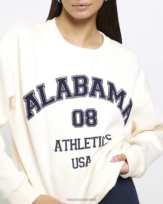 kehakate beež naised River Island graafiline dressipluus 44TLL3927