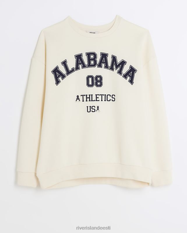 kehakate beež naised River Island graafiline dressipluus 44TLL3927