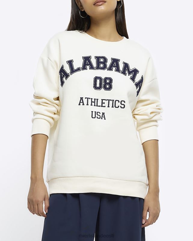 kehakate beež naised River Island graafiline dressipluus 44TLL4389