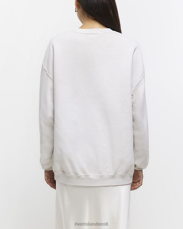 kehakate beež naised River Island nyc prindiga dressipluus 44TLL4725