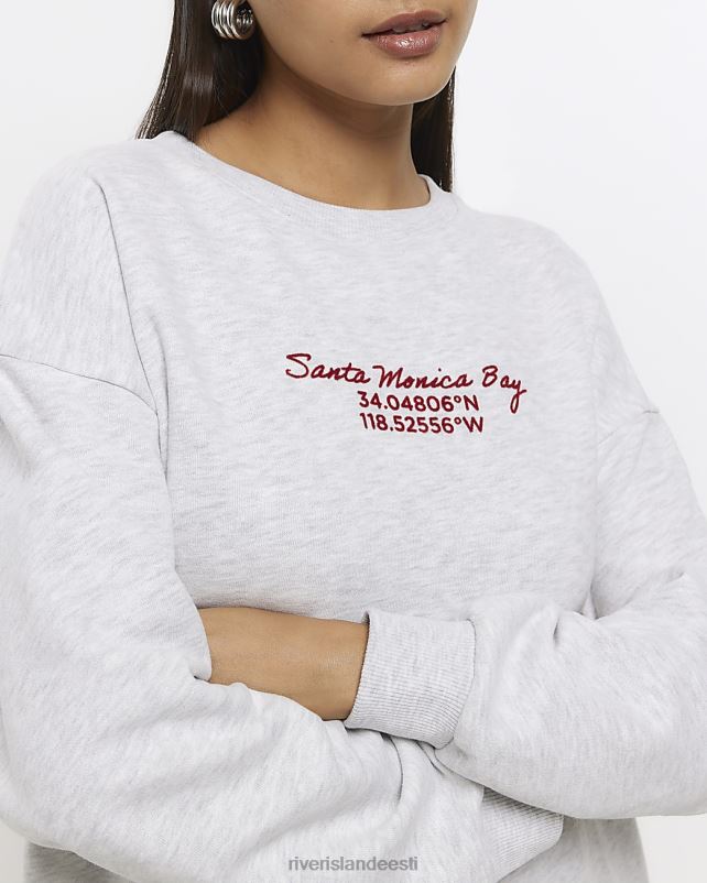 kehakate hall naised River Island los angelesi graafiline dressipluus 44TLL754