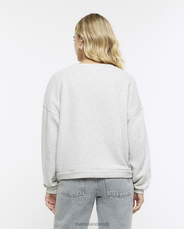 kehakate hall naised River Island pikkade varrukatega dressipluus 44TLL990