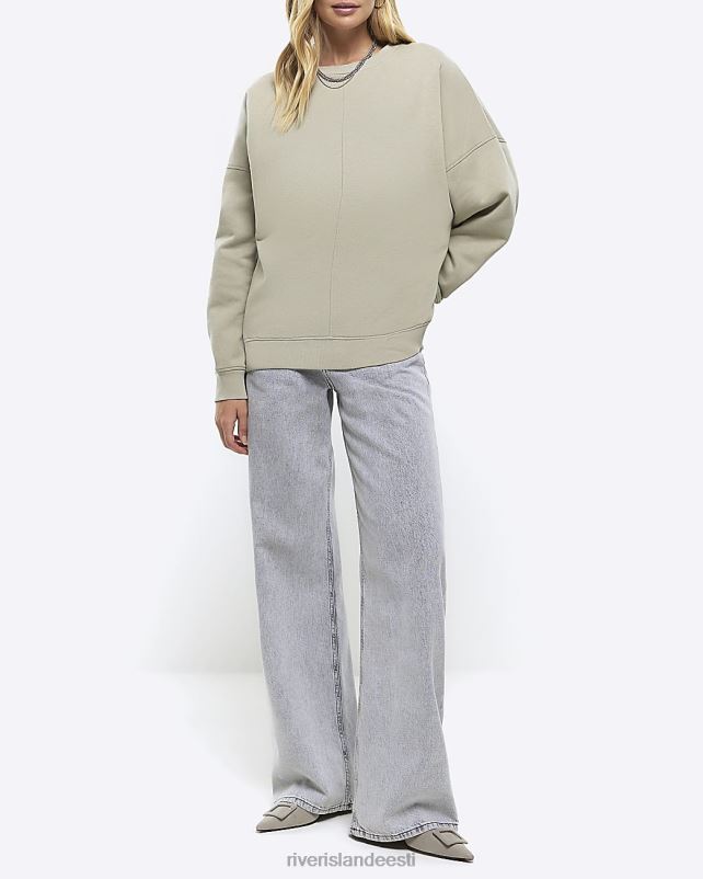 kehakate khaki naised River Island ülisuur dressipluus 44TLL576