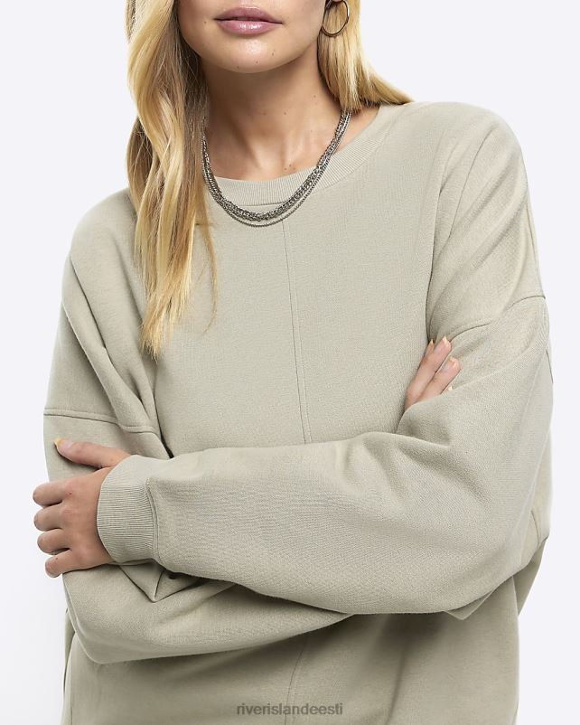 kehakate khaki naised River Island ülisuur dressipluus 44TLL576