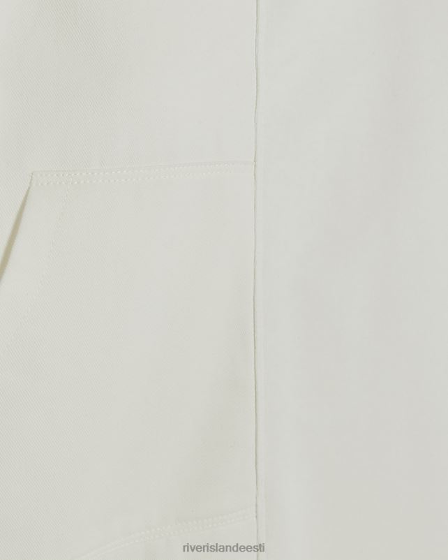 kehakate kreem naised River Island tasku detailiga dressipluus 44TLL3950